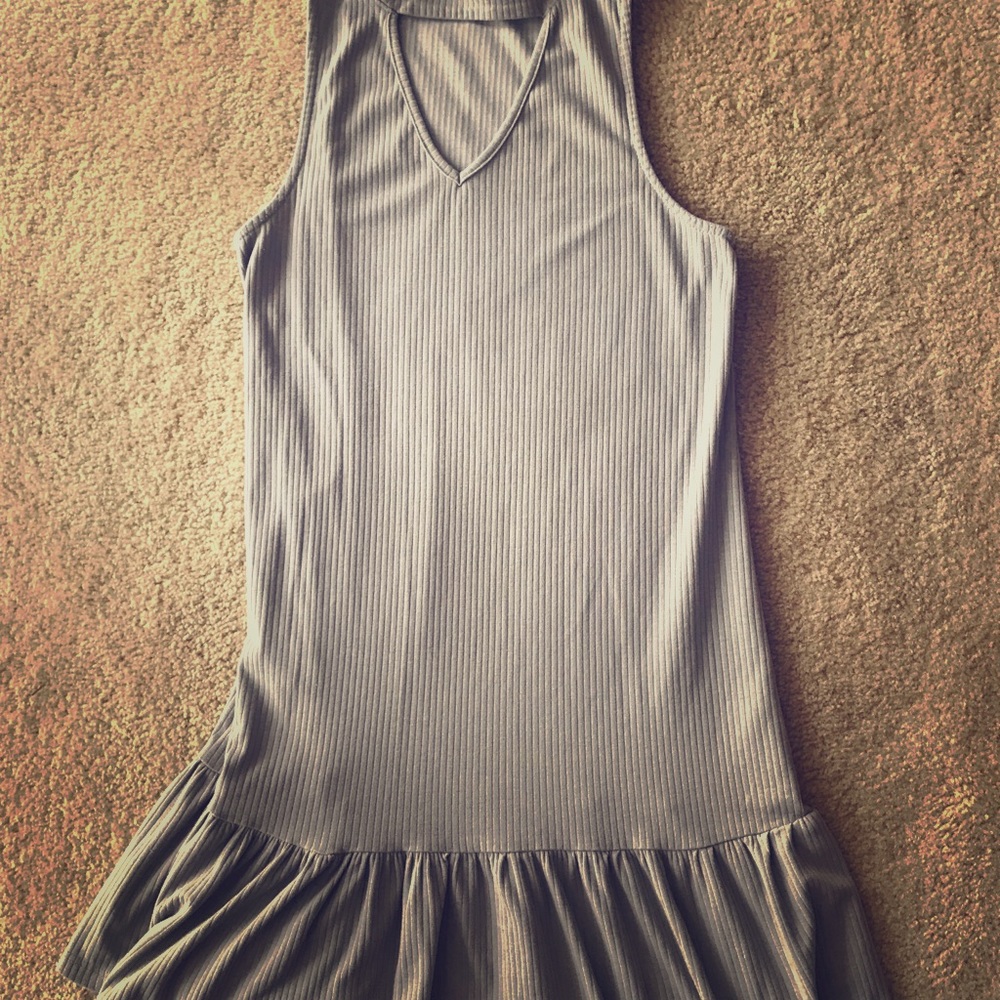 Woman’s True Grit small gray in dress